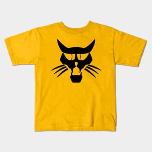 Black cat Kids T-Shirt